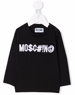 Толстовка с логотипом Moschino kids