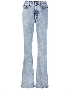 Расклешенные джинсы с завышенной талией Alessandra rich