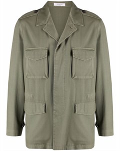 Куртка в стиле милитари с карманами карго Boglioli