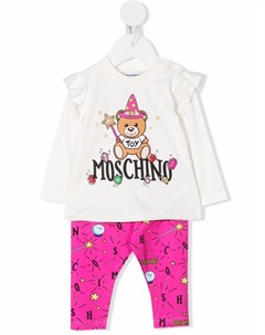 Спортивный костюм с логотипом Moschino kids