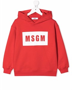 Худи с логотипом Msgm kids