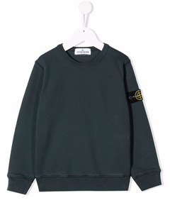 Толстовка с логотипом Stone island junior