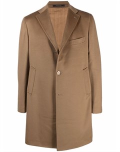 Однобортное шерстяное пальто Tagliatore