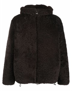 Куртка на молнии с меховой отделкой Bottega veneta