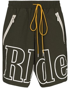 Спортивные шорты с кулиской и логотипом Rhude