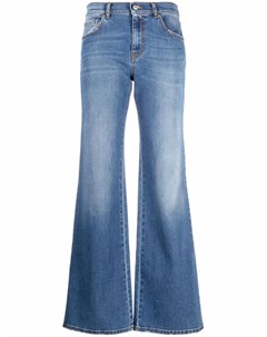 Широкие джинсы с завышенной талией Parosh