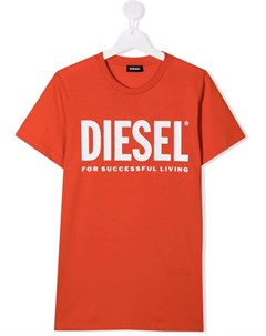 Футболка с логотипом Diesel kids