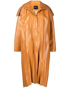 Плиссированное пальто из искусственной кожи A.w.a.k.e. mode