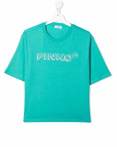 Футболка с логотипом Pinko kids
