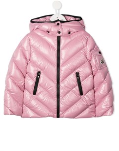 Пуховик на молнии Moncler enfant