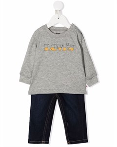 Брючный костюм с логотипом Levi's kids