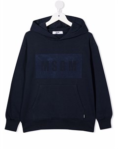 Худи с логотипом Msgm kids