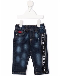 Узкие джинсы с логотипом John richmond junior