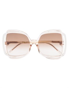 Солнцезащитные очки Valentina в оправе бабочка Linda farrow