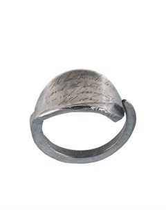 Серебряное кольцо Detaj