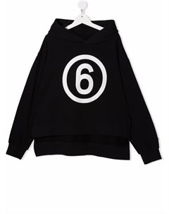 Худи с логотипом Mm6 maison margiela kids