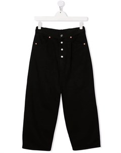 Прямые джинсы средней посадки Mm6 maison margiela kids