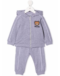 Спортивный костюм с капюшоном и нашивкой Teddy Moschino kids