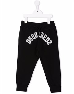 Спортивные брюки с кулиской и логотипом Dsquared2 kids