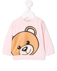 Свитер с принтом Teddy Bear Moschino kids