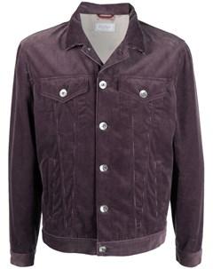 Вельветовая куртка рубашка Brunello cucinelli