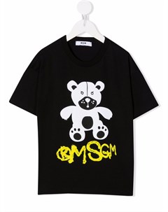 Футболка с логотипом Msgm kids