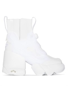 Ботильоны Tabi Instapump Fury Hi из коллаборации с Reebok Maison margiela