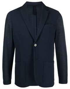 Однобортный пиджак с заостренными лацканами Harris wharf london
