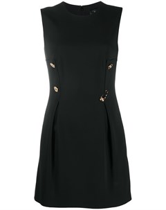 Платье мини с декоративной булавкой Versace