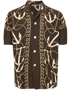Гавайская рубашка в стиле 1950 х Fake alpha vintage