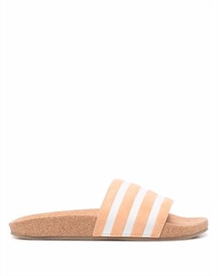 Шлепанцы Adilette в полоску Adidas