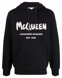 Худи с логотипом Alexander mcqueen