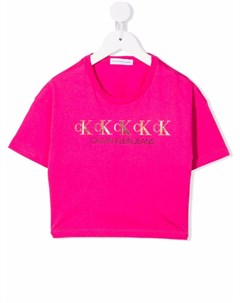 Футболка с логотипом Calvin klein kids