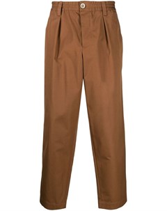 Прямые брюки с эластичным поясом Marni