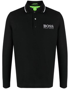 Рубашка поло с вышитым логотипом Boss hugo boss