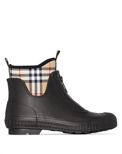 Резиновые ботинки со вставками в клетку Vintage Check Burberry