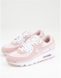 Кроссовки пастельных розовых тонов Air Max 90 Nike