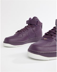 Высокие фиолетовые кроссовки Air Force 1 07 315121 500 Nike