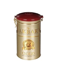 Чай черный среднелистовой Gold 450 г Akbar