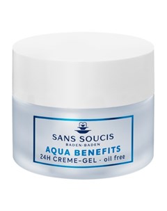 Крем гель для кожи Aqua Benefits 24H Care 50 мл Sans soucis