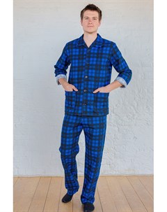 Пижама мужская Раймонд синяя клетка Инсантрик