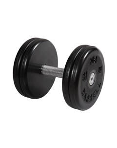 Гантель классик с вращающейся ручкой хром 21 кг MB-FdbEM-B21 Mb barbell