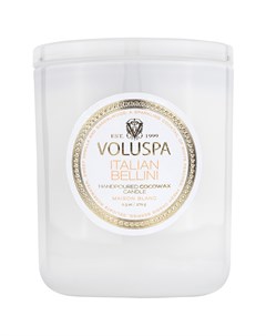 Аромасвеча Итальянский Беллини в подарочной коробке Voluspa