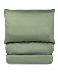 Комплект постельного белья 1 5 спальный Cloud зеленый Borascotton