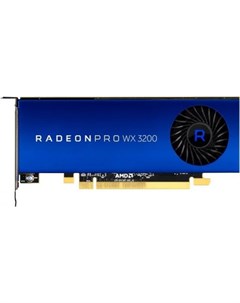 Видеокарта Radeon Pro WX 3200 490 BFQS PCI E 4096Mb GDDR5 128 Bit Retail Dell