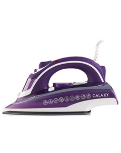 Утюг GL6115 2400Вт фиолетовый белый Galaxy