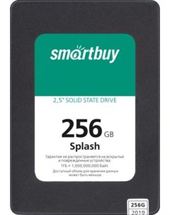 Твердотельный накопитель SSD 2 5 256 Gb SBSSD 256GT MX902 25S3 Read 560Mb s Write 500Mb s 3D NAND TL Smartbuy