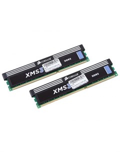 Оперативная память 8Gb 2x4Gb PC3 12800 1600MHz DDR3 DIMM CL9 XMS3 Corsair