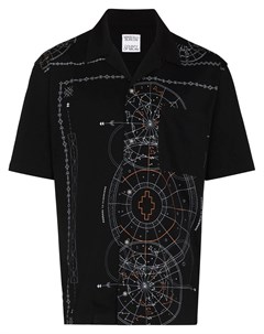 Рубашка Astral с короткими рукавами Marcelo burlon county of milan