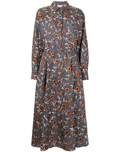 Расклешенное платье Eleanor с цветочным принтом Tory burch
